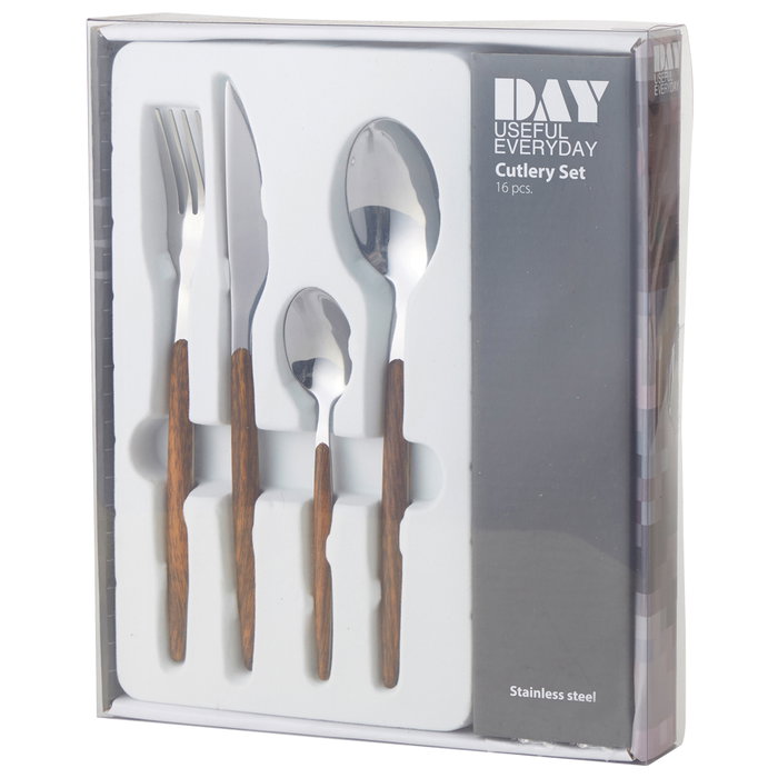 Day Cubertería 16 Piezas Day