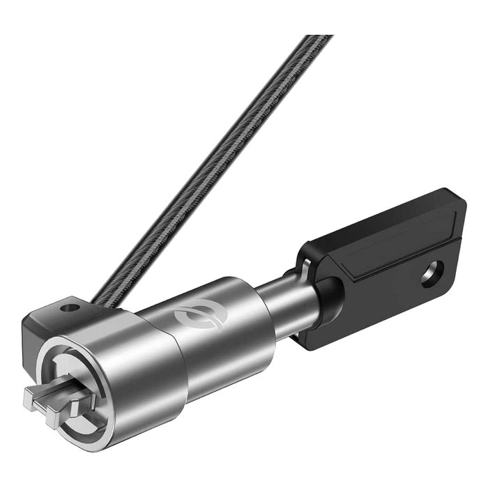 Conceptronic Candado de seguridad para portátil con ranura wedge 3.2x4.5mm y cable de 1.8m