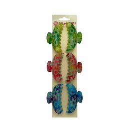 Brusi PINZA CURVA GRANDE 6 Set de 6 pinzas grandes