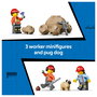 LEGO City Camión Volquete y Cargadora Frontal 60494