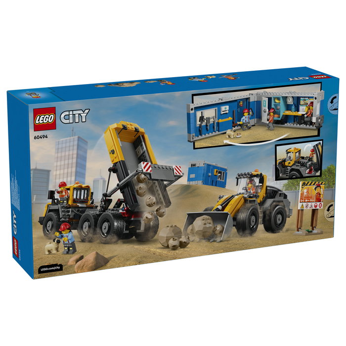 LEGO City Camión Volquete y Cargadora Frontal LEGO City Camión Volquete y Cargadora Frontal