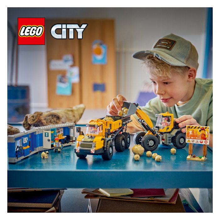 LEGO City Camión Volquete y Cargadora Frontal 60494