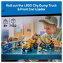 LEGO City Camión volquete y cargador frontal 60494