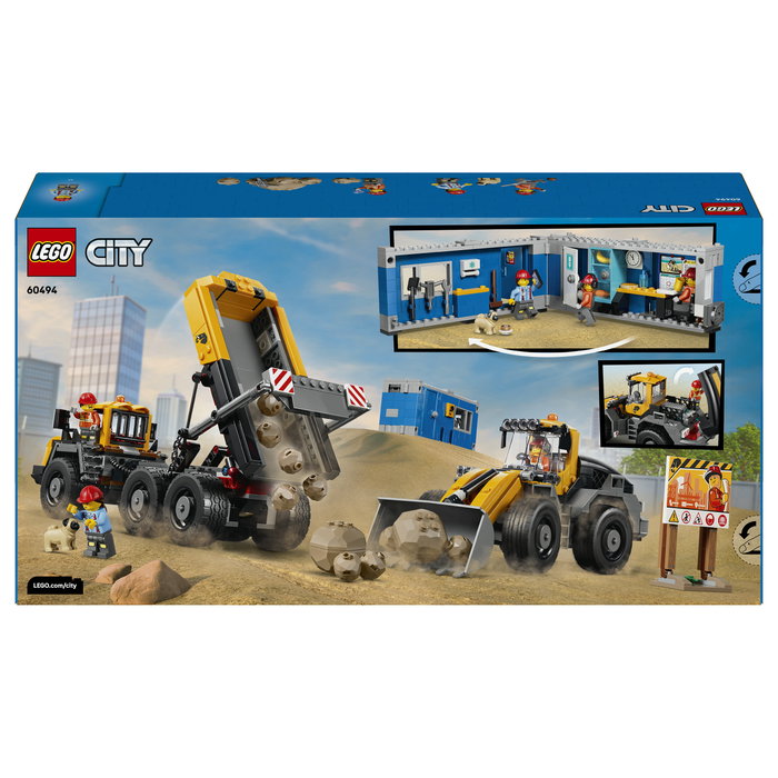 LEGO City Camión Volquete y Cargadora Frontal LEGO City Camión Volquete y Cargadora Frontal