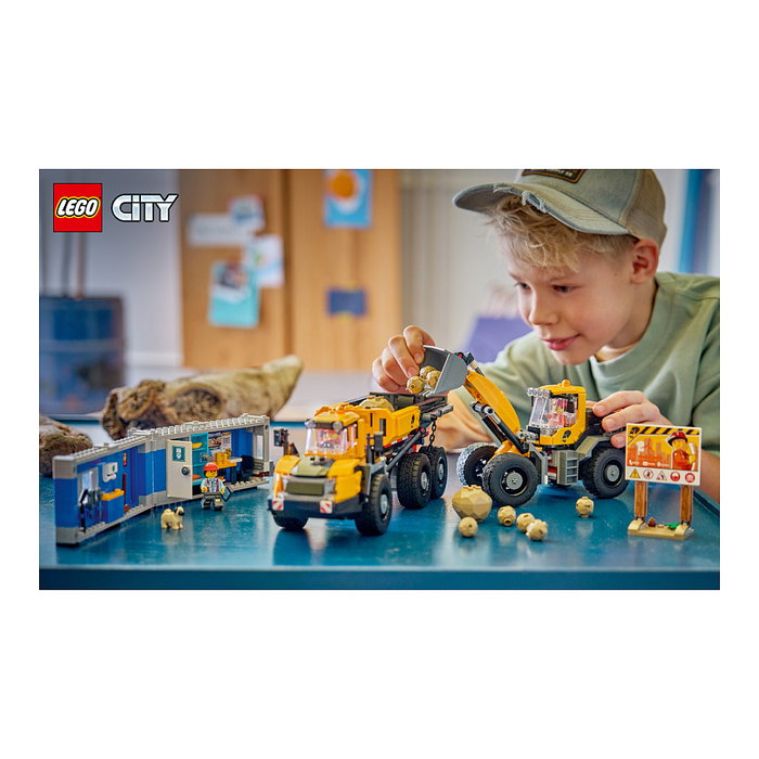 LEGO City Camión Volquete y Cargadora Frontal 60494