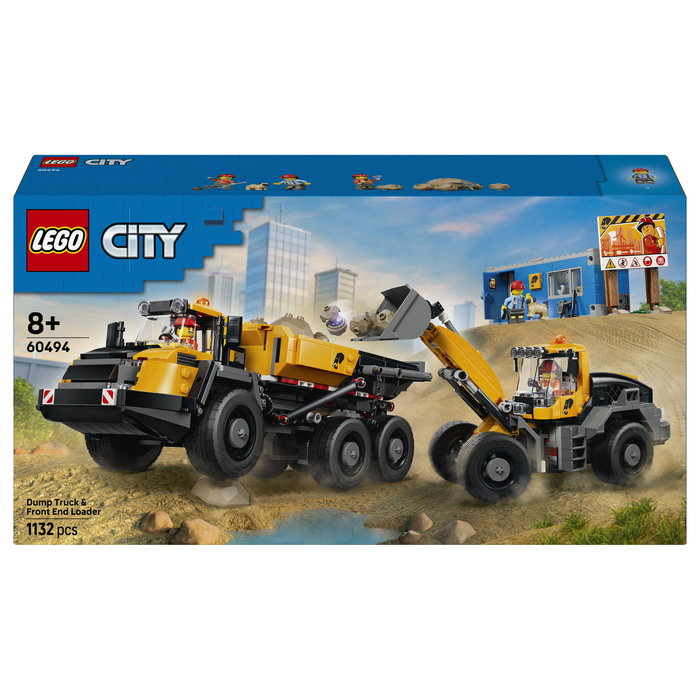 LEGO City Camión Volquete y Cargadora Frontal LEGO City Camión Volquete y Cargadora Frontal