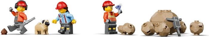 LEGO City Camión Volquete y Cargadora Frontal LEGO City Camión Volquete y Cargadora Frontal