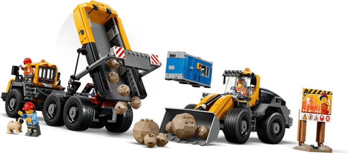 LEGO City Camión Volquete y Cargadora Frontal LEGO City Camión Volquete y Cargadora Frontal