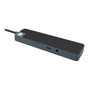 Targus HyperDrive Flex HD4102BKGL Hub USB-C 8 Puertos, HDMI 4K UHD, 2x USB-C PD 100W, 2x USB-A, Lector de Tarjetas SD/MicroSD, USB 3.2 Gen 1, Negro