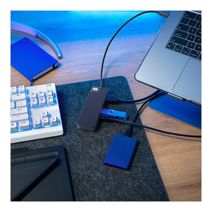 Targus HyperDrive Flex HD4102BKGL Hub USB-C 8 Puertos, HDMI 4K UHD, 2x USB-C PD 100W, 2x USB-A, Lector de Tarjetas SD/MicroSD, USB 3.2 Gen 1, Negro