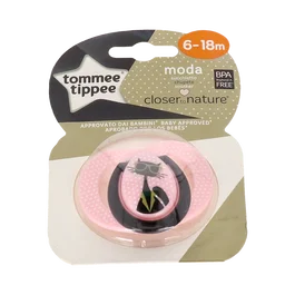 Tommee Tippee Chupete Moda Silicona Redondo 6-18 Meses Niña