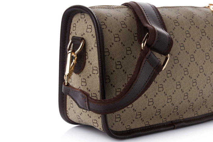 Lucky Bees Bolso de Hombro Crema de Cuero de Polivinilo