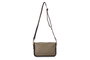 Lucky Bees Bolso de Hombro Crema de Cuero de Polivinilo