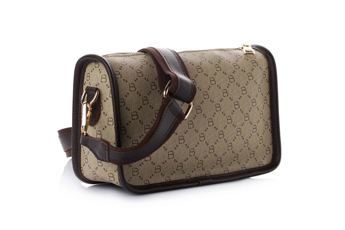Lucky Bees Bolso de Hombro Crema de Cuero de Polivinilo