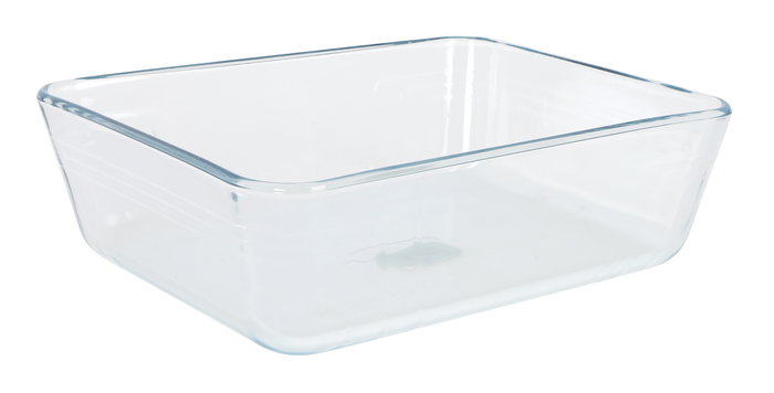 Inde Fuente Hondo Rectangular 22 x 17 x 6 cm - 1.5 Litros Quttin para Hornear (8 Unidades)