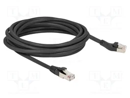 DeLOCK Cable de red RJ45 Cat.8.1 S/FTP 5 m Negro
