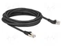 DeLOCK Cable de red RJ45 Cat.8.1 S/FTP 5 m Negro