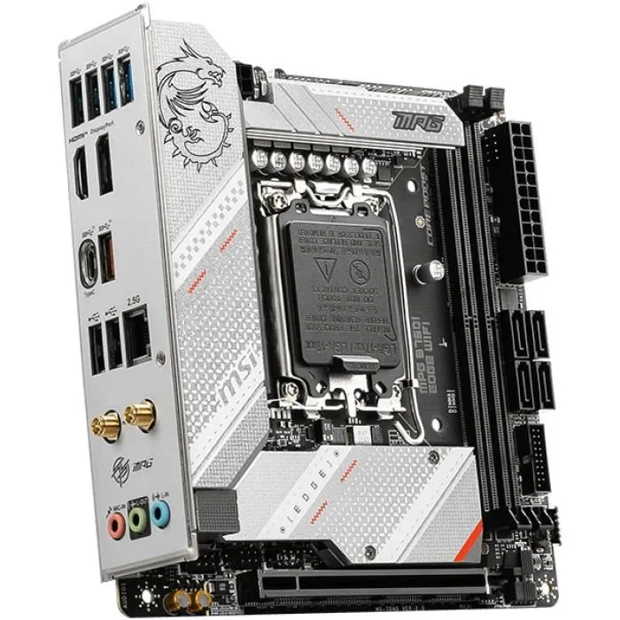 MSI MPG B760I Edge mITX Placa Base para PC, Intel B760, LGA 1700, mini-ATX, DDR5 MSI MPG B760I Edge mITX Placa Base para PC, Intel B760, LGA 1700, mini-ATX, DDR5
