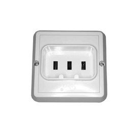 Solera 6827 Base Bipolar 25A 250V para Cocina y Hornos (Retractilado)