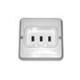 Solera 6827 Base Bipolar 25A 250V para Cocina y Hornos (Retractilado)