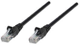 Intellinet Network Patch Cable, Cat6, 5M, Black, Cca, U/Utp, Pvc,