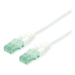 ROLINE Patchkabel Cat.6A UTP Recycled Material 21.45.3165, 5 m, Blanco