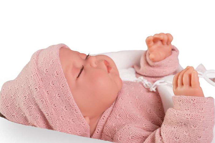 Antonio Juan Muñeca Recién Nacida Luna con Mantita 42 cm