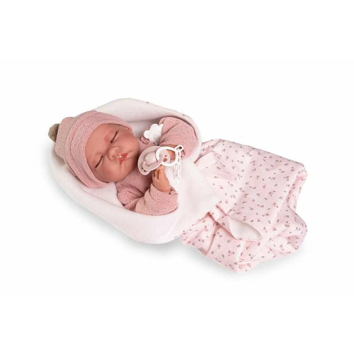 Antonio Juan Muñeca Recién Nacida Luna con Mantita 42 cm