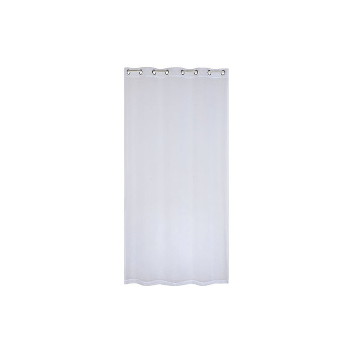 DKD Home Decor Cortina Basicos White23 Blanco 260 x 140 cm DKD Home Decor Cortina Basicos White23 Blanco 260 x 140 cm