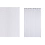 DKD Home Decor Cortina Basicos White23 Blanco 260 x 140 cm