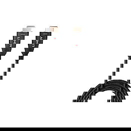 LINDY 38511 Cable HDMI Híbrido de Fibra Óptica 15m para 8K@60Hz y 48Gbps, Versión 2.1, Negro