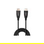 LINDY 38511 Cable HDMI Híbrido de Fibra Óptica 15m para 8K@60Hz y 48Gbps, Versión 2.1, Negro