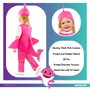 Liragram Disfraz Bebe Baby Shark Mama Rosa Talla 2-3 Años