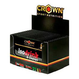 CROWN SPORT NUTRITION Isodrink & Energy Monodosis Frutos Rojos 12 X 32 G
