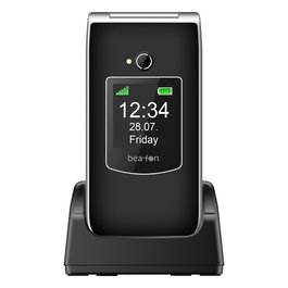Beafon SL605 Móvil Básico 4G LTE, Pantalla 2.4", Cámara 1.3MP, Resistente IP54, Negro