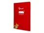 Liderpapel Cuaderno Espiral A4 Tapa Blanda 80 Hojas 75gr Cuadro Pautado 5mm Rojo