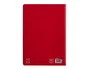 Liderpapel Cuaderno Espiral A4 Tapa Blanda 80 Hojas 75gr Cuadro Pautado 5mm Rojo