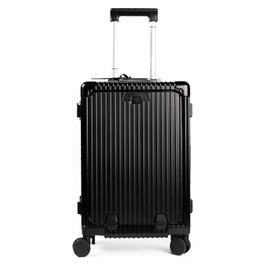 RealPower HGP-1 Maleta de mano con TSA y compartimento para portátil, Negro
