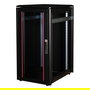 ROLINE 26.21.0219 Bastidor de Red 19 Pulgadas 22U, 600x800 mm (BxT), Puerta de Cristal Negro, 600 kg de Carga, Rieles y Patas Ajustables