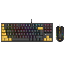 Tracer GAMEZONE HORNET87 Combo de teclado mecánico y ratón óptico negro