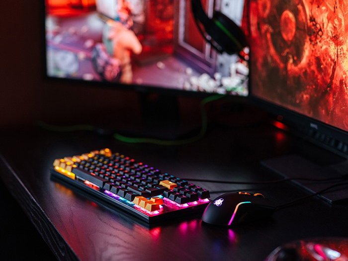 Tracer GAMEZONE HORNET87 Combo de teclado mecánico y ratón óptico negro