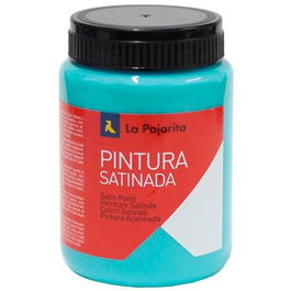 La Pajarita Pintura Témpera Escolar Satinada Turquesa Bote 375 mL L-35