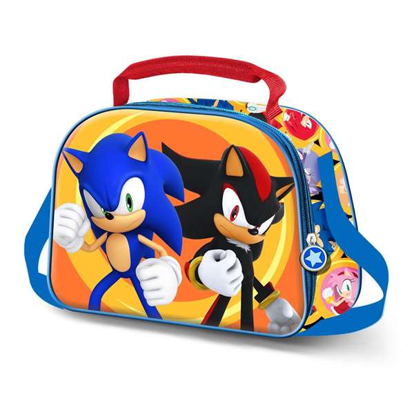 Karactermania Merendero 3D Shadow Sonic Porta Alimentos Infantil Isotérmico 20x26x10cm Karactermania Merendero 3D Shadow Sonic Porta Alimentos Infantil Isotérmico 20x26x10cm