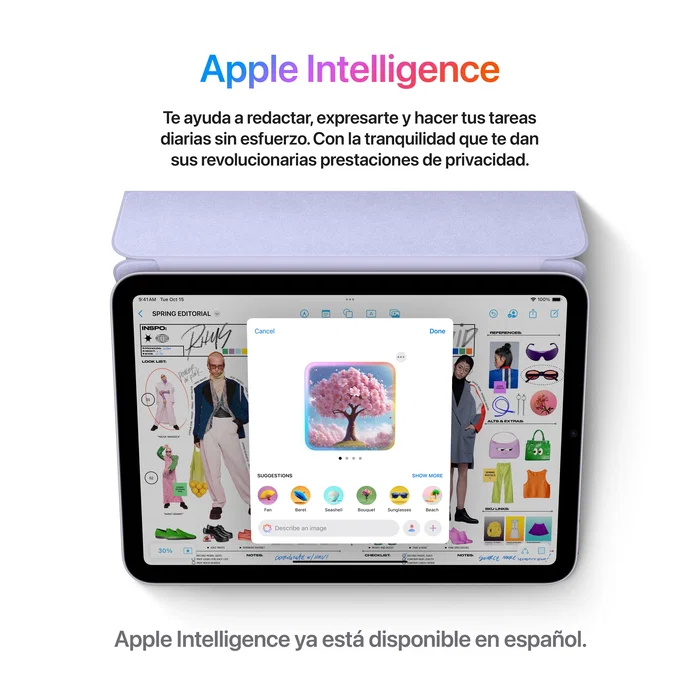 Apple iPad mini 2024 8,3 pulgadas 256GB Wi-Fi Púrpura Apple iPad mini 2024 8,3 pulgadas 256GB Wi-Fi Púrpura