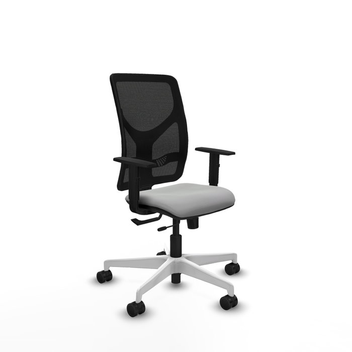 PIQUERAS Y CRESPO Silla de oficina Motilla Sincro/Traslack Gris claro y Negro PIQUERAS Y CRESPO Silla de oficina Motilla Sincro/Traslack Gris claro y Negro