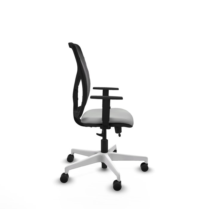 PIQUERAS Y CRESPO Silla de oficina Motilla Sincro/Traslack Gris claro y Negro PIQUERAS Y CRESPO Silla de oficina Motilla Sincro/Traslack Gris claro y Negro