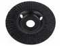 PROLINE Disco de desbaste de 125mm convexo con rascador