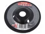 PROLINE Disco de desbaste de 125mm convexo con rascador