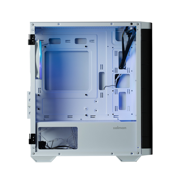 Zalman M4 WHITE Carcasa de Ordenador Mini Tower Negra, Blanca