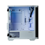 Zalman M4 WHITE Carcasa de Ordenador Mini Tower Negra, Blanca